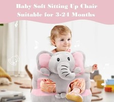 Elephant Learning to Sit &