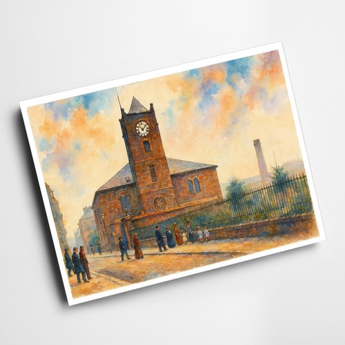 Print south shields - a6,