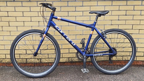 Carrera axel hybrid bike blue - carrera,