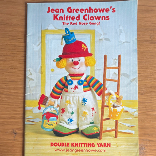 Jean greenhowe knitted clowns - knitted,
