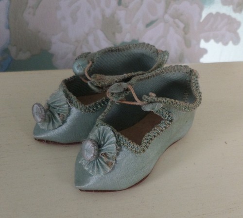 Antique french blue - blue, silk