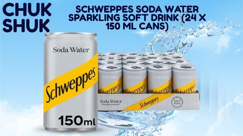 Schweppes soda water - soda, sparkling
