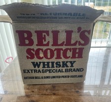 RARE 1970s BELLS SCOTCH WHISKY Extra Special Brand Empty 12 Bottle Shipping Box