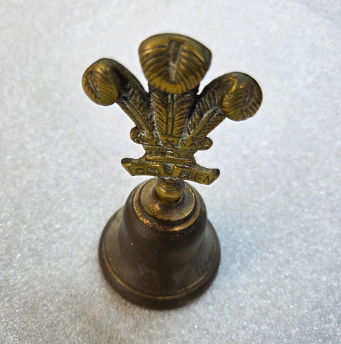 Brass hand bell with prince - bell,