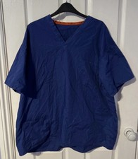 Unisex UK Medical Scrub Uniform Doctor Nurse Workwear Tunic