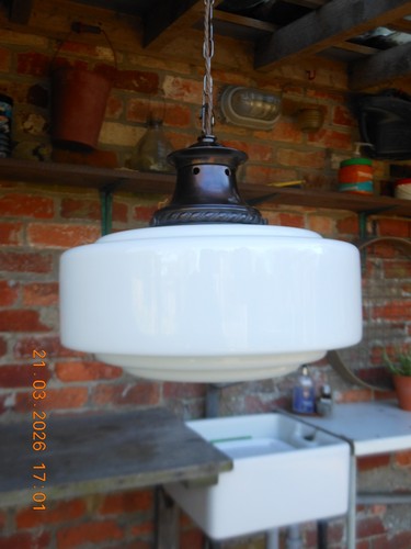 Vintage art deco opaline - deco, milk