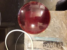 Vintage Roadworks Lamp, Red Lens.