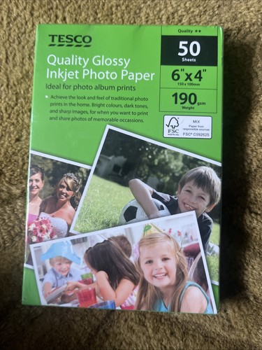 Tesco quality glossy - glossy, inkjet