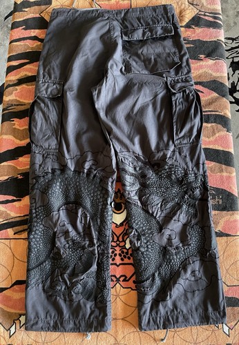 Maharishi black embroidered - maharishi,