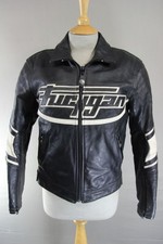 FURYGAN BLACK LEATHER BIKER