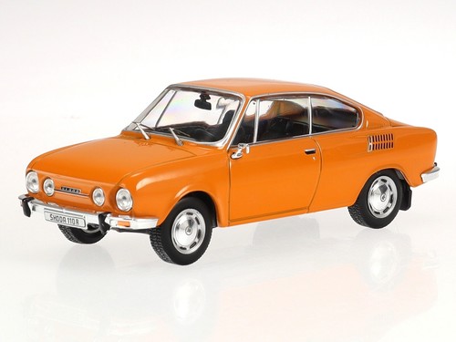 Skoda 110r 1978 orange diecast - 110r,