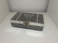 Silver Engraved Elephant