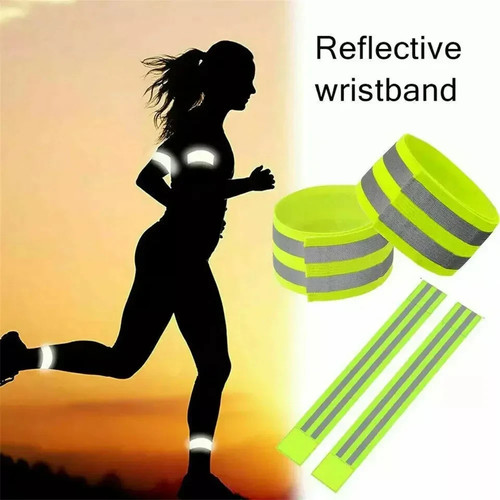 Reflective vis armbands - 2, hi-vis