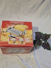 Imperia Stainless Steel Pasta Maker Machine Used Once Excellent Condition Boxed
