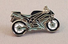 BLACK SPORTS MOTORBIKE ENAMEL