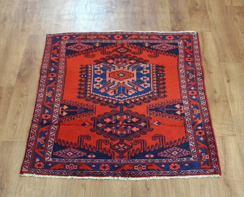 Old wool hand made oriental - wool,