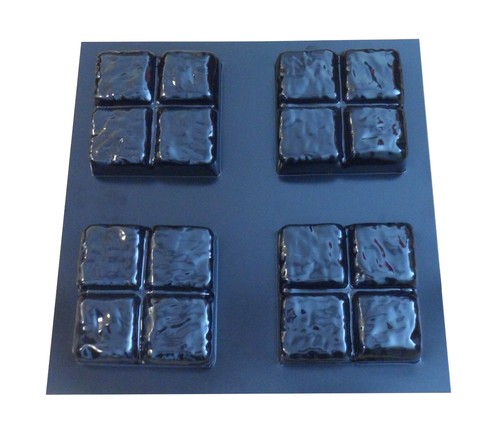 Block 145x145x35mm riven - block,