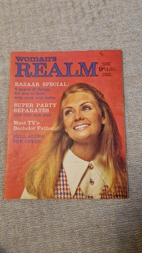 Vintage woman realm - woman's, magazine