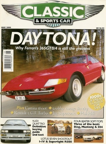 Classic sportscar 2000 may - may,