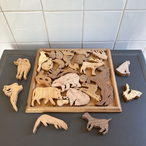 Piece animal wood - wood, block