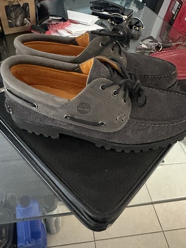 Timberland gray suede lace - timberland, up