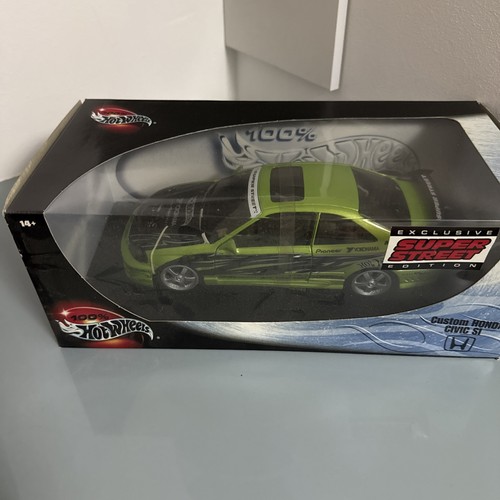 Scale hot wheels super - 1:18,