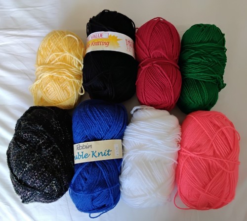Oddments knitting yarn - oddments, of