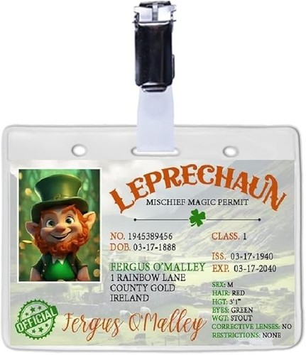 Leprechaun mischief permit - leprechaun,