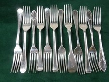12 Vintage EPNS Silver plated