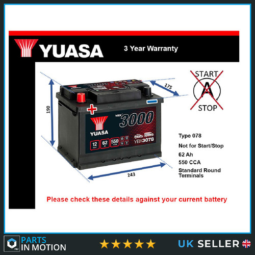 Battery fits dodge - fits,