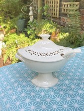 Vintage 3 piece White Ceramic