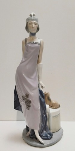 Lladro 5174 art deco - lladro~5174~art, flapper
