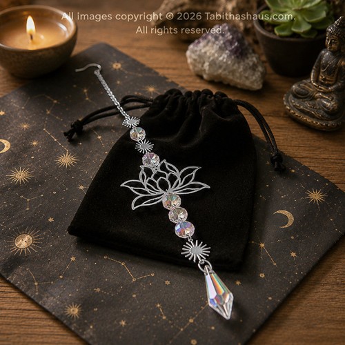 Crystal lotus flower - crystal,