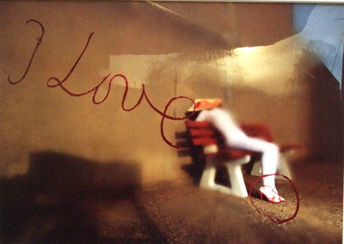 Guy bourdin mounted photo - bourdin,