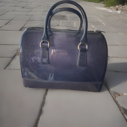Furla candy handbag purple - furla,