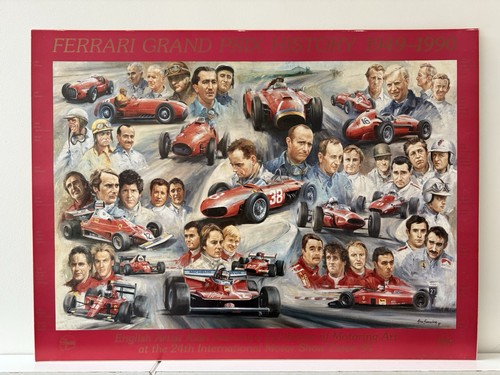 Ferrari drivers print - ferrari,
