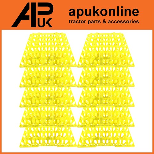 10x plastic egg tray stack - tray,