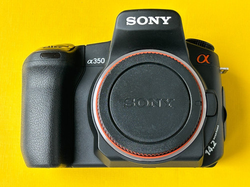 Sony alpha 350 body dslr - sony, body.