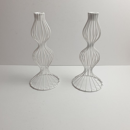 Wired modernist candle stick - modernist,