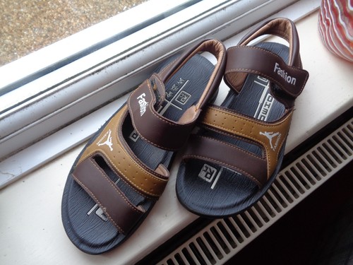 Leather look gladiator - rc,