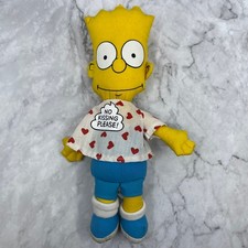 1990 Bart Simpson Plush