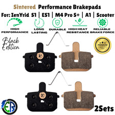 IenYrid Scooter Brake pads Sintered For S1 ES1 M4 Pro S+ A1 Scooter UK New 2SETS