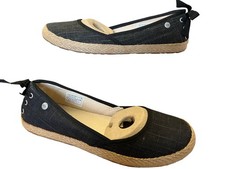 UGG Indah Canvas Slip On Flats