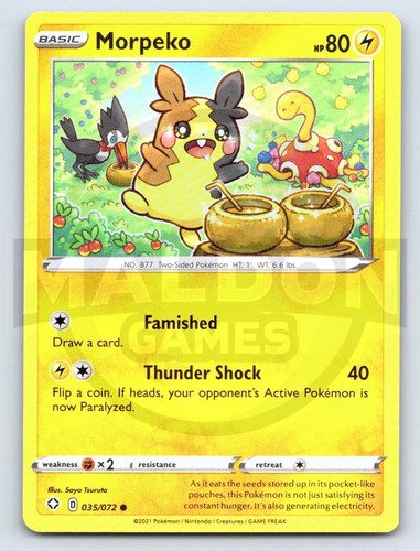 Morpeko 035 072 shining - morpeko, 035/072