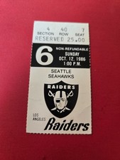 1986 Seattle Seahawks v Los