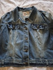 TU Women's Blue Denim Jacket Size 14/16