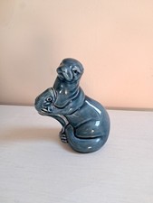 Poole Pottery Teal Otter With
