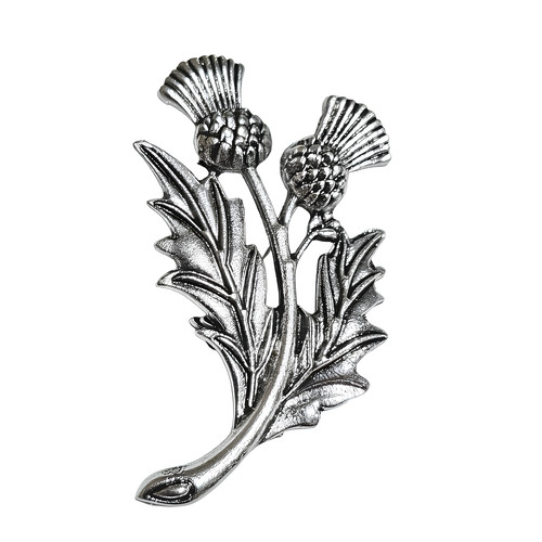 Scottish thistle pin badge - scottish,