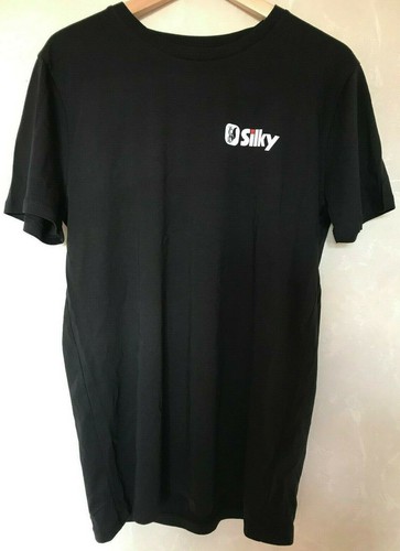 Silky fox saw shirt black - silky,