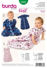 BURDA 9382 BABIES SLEEPING BAG